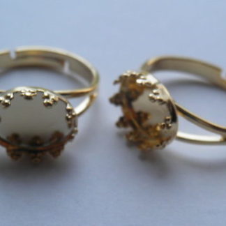 Ser183g リング台 台座 王冠タイプ 18Kカラー